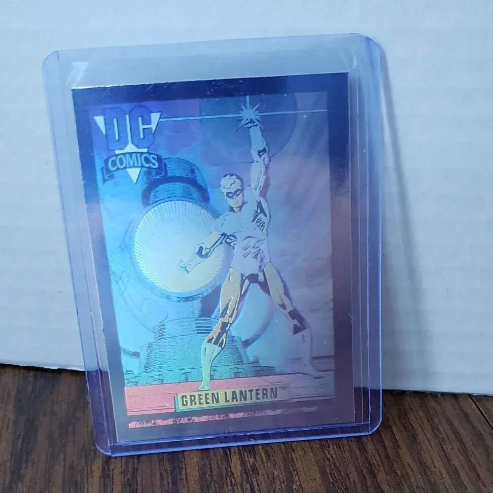 DC Cosmic Cards 1991 Skybox Hologram Card DCH5 Green Lantern